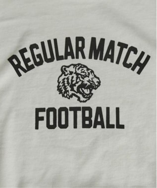 WEGO 【ANGIE VINTAGE】ピグメントカレッジロゴショートスウェット ホワイトその他