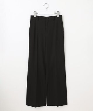 自由区 【カタログ掲載】TRギャバストレート パンツ ブラック