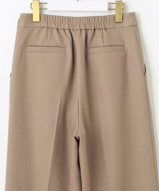 ANY SIS 【美人百花11月号掲載】パール調ポイントツイル パンツ モカ