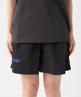 OP／FILA 【Kappa】ナイロンハーフパンツ ブラック