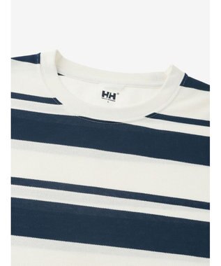 HELLY HANSEN ショートスリーブドライカノコボーダーティー オフホワイト