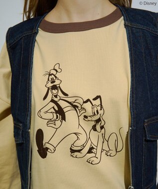 AMERICAN HOLIC 【Mickey&Friends】フロッキーリンガーT Yellow