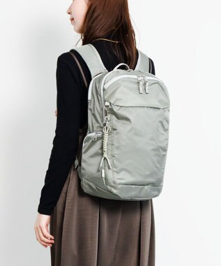 ACE BAGS & LUGGAGE W&.Day/Night モルテルン ラウンドリュック A4サイズ 13.3インチPC収納 20491 ダブルアンド セージグレー