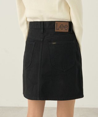 earth music&ecology Ｌｅｅ×ｅ．ｍ．ａ．ｅデニムミニスカート Black