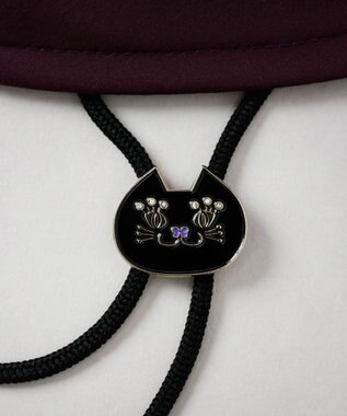 AURORA ANNA SUI（アナ スイ）TITIドローコード付き撥水ハット パープル