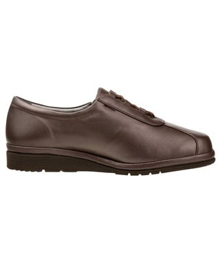 ASICS WALKING ペダラウォーキングシューズ 4E ヒール高2.0cm レッド系