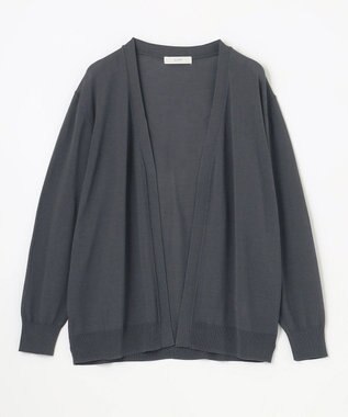 ANY 【UVケア/接触冷感/アンチピリング】多機能カーディガン チャコール