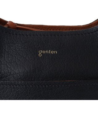 genten タスカ ショルダーバッグM ネイビー