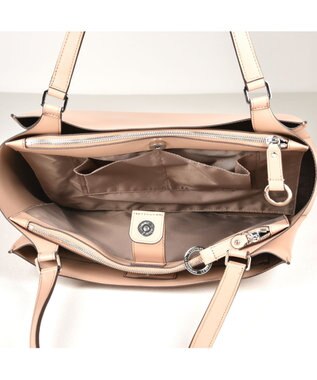 LA BAGAGERIE 【ドラマ衣装提供商品】シンプルA4トートバッグ ライトベージュ