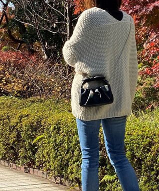 ROOTOTE 6467【直営店限定:ミニショルダー】LT.ベビールー.リボンノット-A 01：ブラック