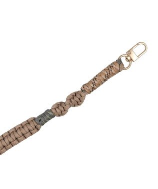 UNBILLION カシュカシュ cachecache / ベーシックカラーモバイルストラップ ダークベージュ