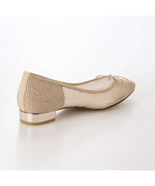 Riz raffinee <Riz raffinee>メッシュバレエシューズ ゴールド