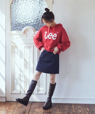 earth music&ecology Ｌｅｅ×ｅ．ｍ．ａ．ｅデニムミニスカート One Wash