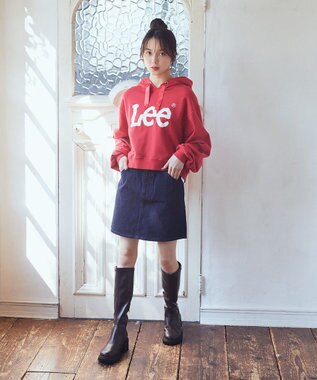 earth music&ecology Ｌｅｅ×ｅ．ｍ．ａ．ｅデニムミニスカート One Wash