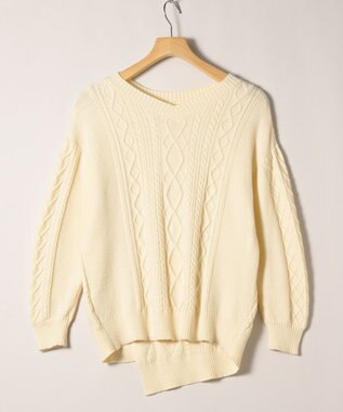 ONWARD Reuse Park 【any SiS】ニット秋冬 オフホワイト