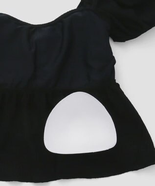 San-ai Resort（三愛水着楽園） 【SALE】パフスリーブビキニ　9M　【San-ai Resort（サンアイリゾート）】 ブラック