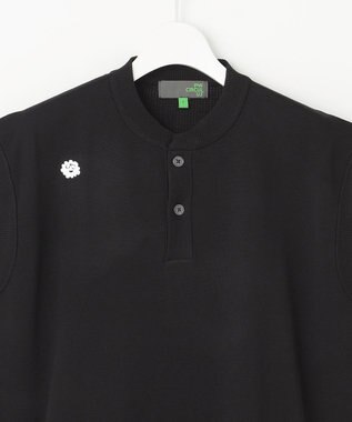 PW CIRCULUS 【WOMEN】バックメッシュ ニットベスト ゴルフウェア レディース ブラック系