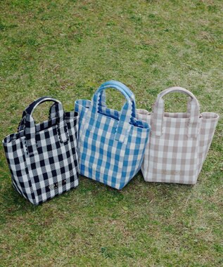 TOCCA WAVES HANDLE TOTE トートバッグ【星風まどかさん着用・WEB＆一部店舗限定】 ブルー系