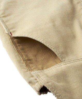 MIKI HOUSE HOT BISCUITS 【70-110cm】 コーデュロイ オーバーオール ベージュ