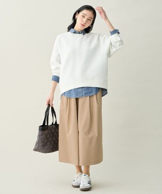 ANY L ダンボールバックリブプルオーバー オフ