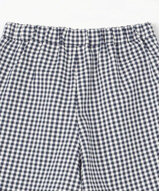 ANY KIDS マリン ショート パンツ ネイビーギンガムチェック