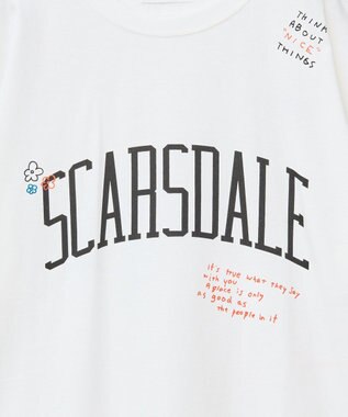 AMERICAN HOLIC 総柄ロゴTシャツ Off White