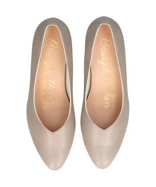 Bridget Birkin 【Bridget Birkin】Vカットベーシックパンプス ライトグレー