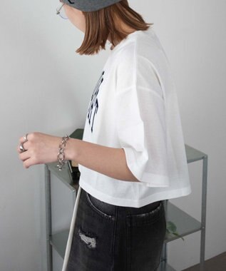 WEGO 【SMサイズ展開】ロゴショートT ホワイト