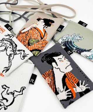 ROOTOTE 8555【持ち歩くアート】RO.サコッシュ.アミ.アート-B