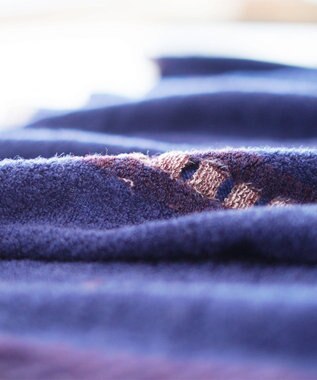 nitorito 【UNISEX】冬の森 ストール blue