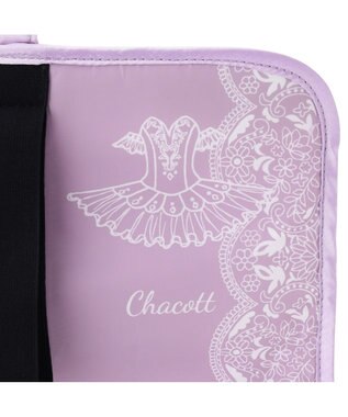 Chacott ★レース柄ロールケース ライラック