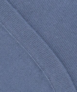 ICB L 【洗える】ガスコットンハイゲージ ノースリーブニット スマルトブルー系