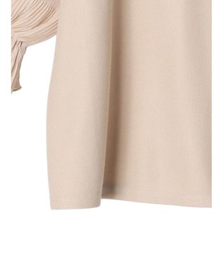 Green Parks マジョリカドッキング７分袖プルオーバー Light Beige