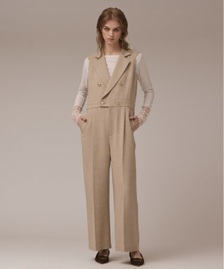 ツイードテーラーサロペット