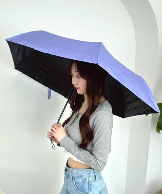 WEGO 【日傘/雨晴兼用/UVカット/日焼け対策/紫外線対策/熱中症対策】PROTECT　U パープル