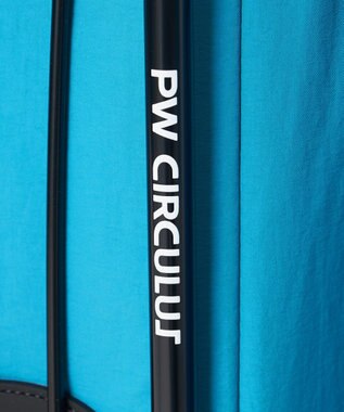 PW CIRCULUS 【UNISEX】デタッチャブル キャディバッグ シボ感のあるナイロンワッシャー素材 スカイブルー系