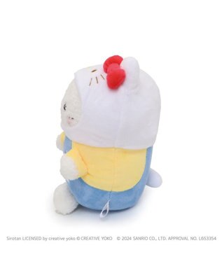 Mother garden しろたん ぬいぐるみ ハローキティ　【しろたん×サンリオキャラクターズ】 -