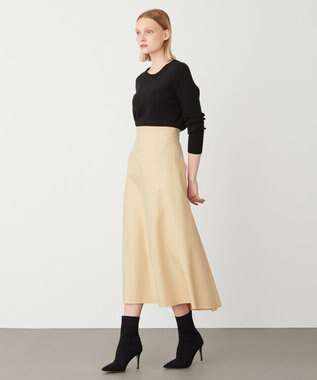 BEIGE， 【S-size】CORBY / フレアスカート Maize