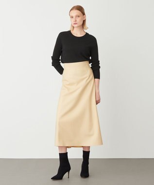 BEIGE， 【S-size】CORBY / フレアスカート Maize