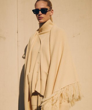 NAVE ウールカシミヤカーディガン ライトイエロー系