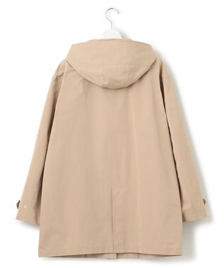 23区 L 【洗える/撥水加工】ブライトウェザークロス フーテッド アウター ベージュ系