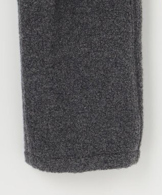 JOSEPH ABBOUD MOUNTAIN 【UNISEX】サスティナブル ボアパンツ グレー系