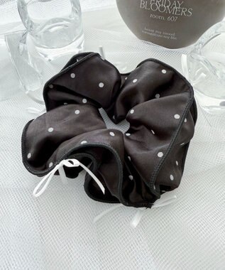 WEGO Lリボンドットシュシュ