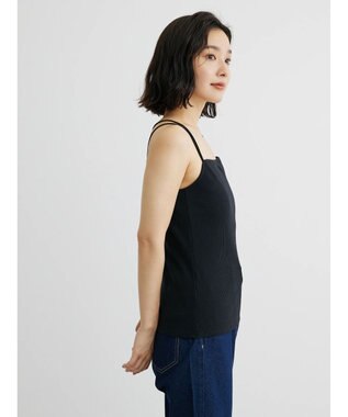 Green Parks カップ付きマルチストラップキャミ２ Black