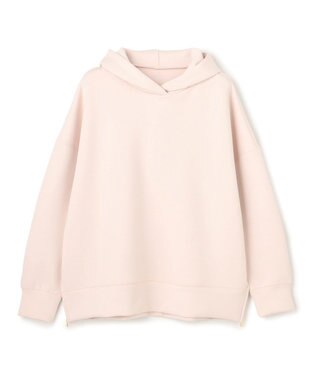 UNFILO BEAUTY FORM JERSEY サイドZIP フーディ ピンク