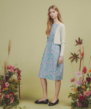 TOCCA FRUIT AND NUTS ボレロ ライトグリーン系