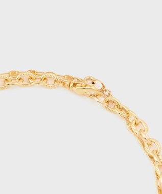 GRACE CONTINENTAL コインダブルネックレス ゴールド