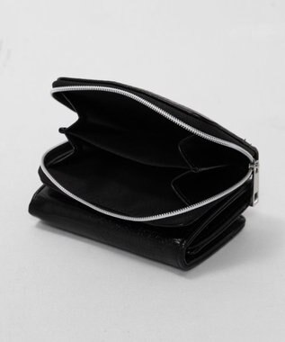 WEGO プレートクロコウォレット ブラック