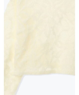 Te chichi 起毛レースニットプルオーバー（セットアップ可）《2025winter catalog item》 オフホワイト