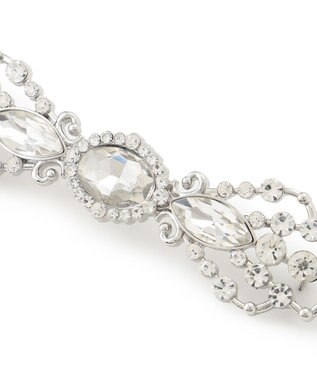 23区 【APPLAUDIR】ワイドビジュー ブローチ シルバー系